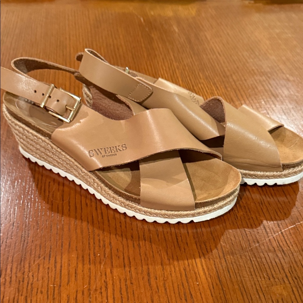 Women's Sweek’s Espadrille Tan Sandals 39